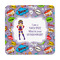 What is your Superpower Square Fridge Magnet - FRONT