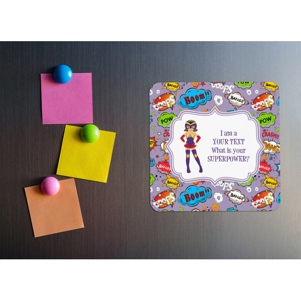 What is your Superpower Square Fridge Magnet - LIFESTYLE