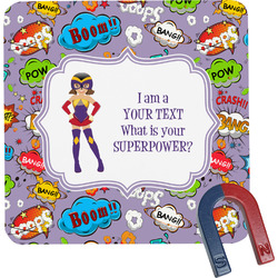 What is your Superpower Square Fridge Magnet (Personalized)