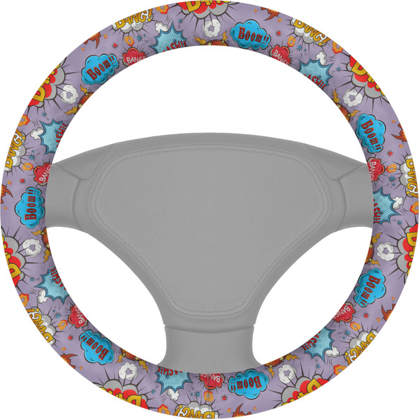Custom What is your Superpower Steering Wheel Cover