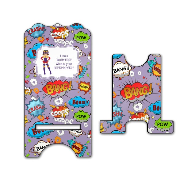 What is your Superpower Stylized Phone Stand - Front & Back - Large