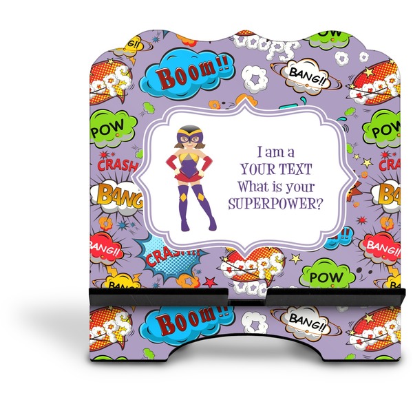 What is your Superpower Stylized Tablet Stand - Front without iPad