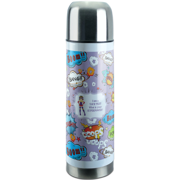 Custom What is your Superpower Stainless Steel Thermos (Personalized)