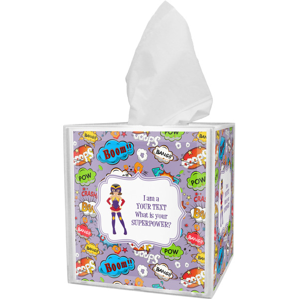 Custom What is your Superpower Tissue Box Cover (Personalized)
