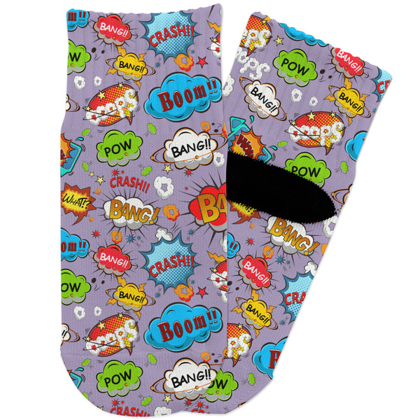 Custom What is your Superpower Toddler Ankle Socks