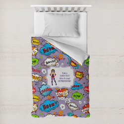 What is your Superpower Toddler Duvet Cover w/ Name or Text