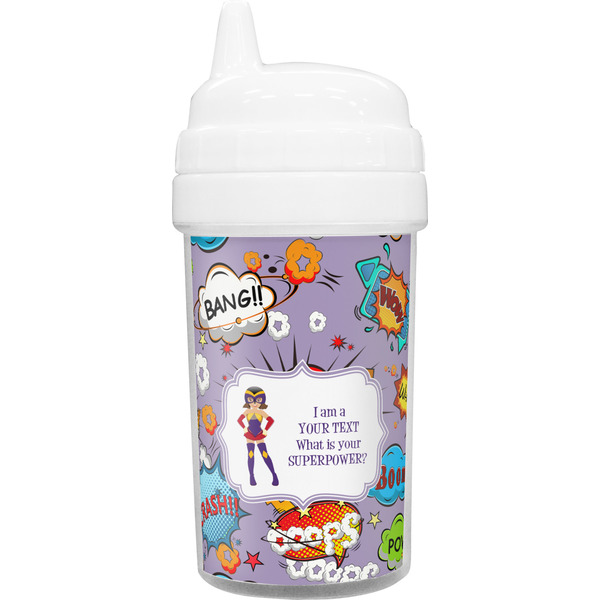 Custom What is your Superpower Sippy Cup (Personalized)
