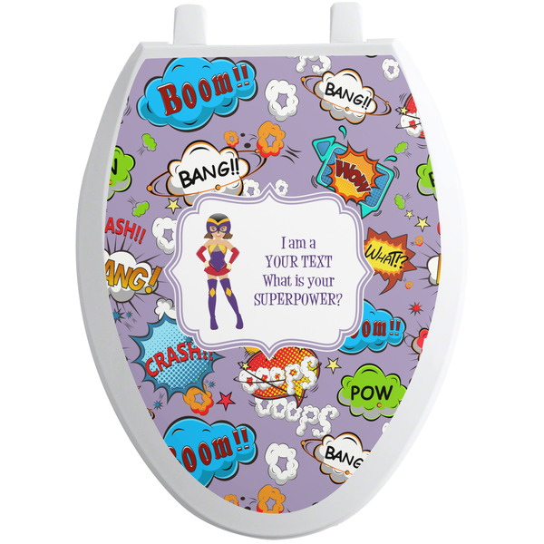 What is your Superpower Toilet Seat Decal Elongated