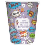 What is your Superpower Waste Basket - Single Sided (White) (Personalized)