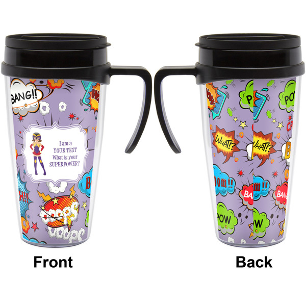 What is your Superpower Travel Mug with Black Handle - Approval