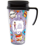 What is your Superpower Acrylic Travel Mug with Handle (Personalized)