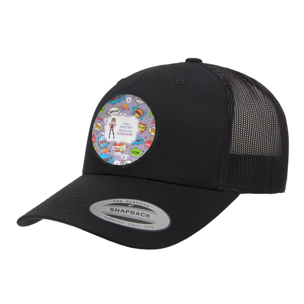 Custom What is your Superpower Trucker Hat - Black (Personalized)