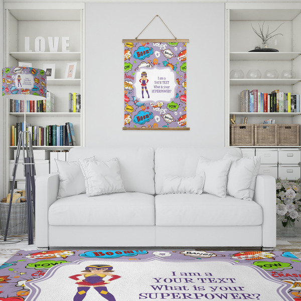 What is your Superpower Wall Hanging Tapestry - Portrait - IN CONTEXT