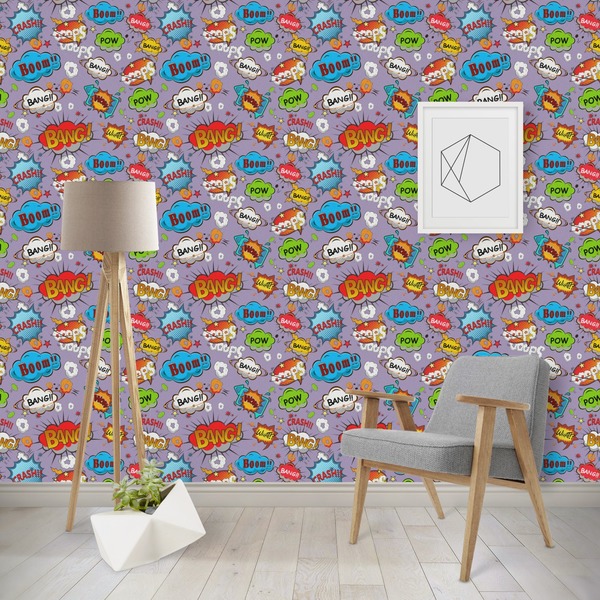 Custom What is your Superpower Wallpaper & Surface Covering (Water Activated - Removable)
