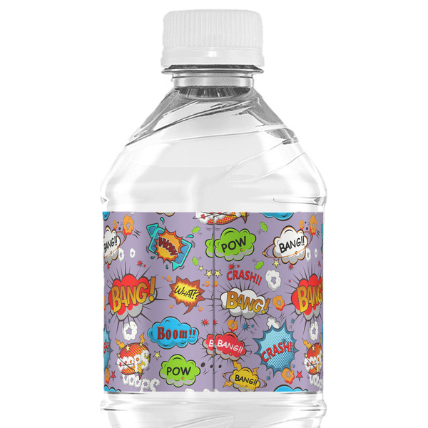 What is your Superpower Water Bottle Label - Back View