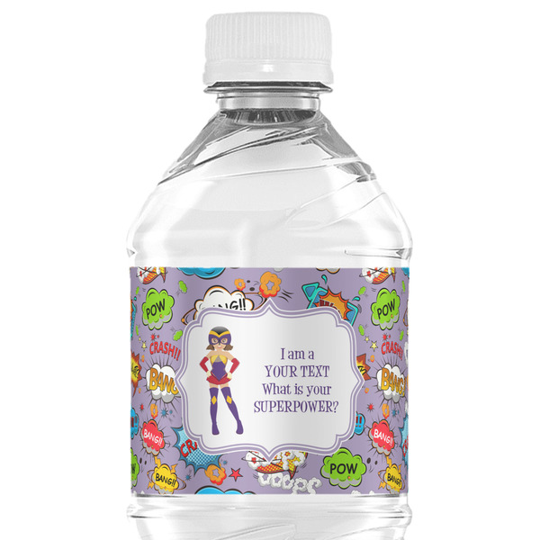 Custom What is your Superpower Water Bottle Labels - Custom Sized (Personalized)
