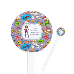 What is your Superpower 7" Round Plastic Stir Sticks - White - Double Sided (Personalized)