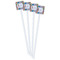 What is your Superpower White Plastic Stir Stick - Double Sided - Square - Front