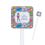 What is your Superpower Square Plastic Stir Sticks - Single Sided (Personalized)