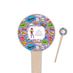 What is your Superpower 4" Round Wooden Food Picks - Double Sided (Personalized)