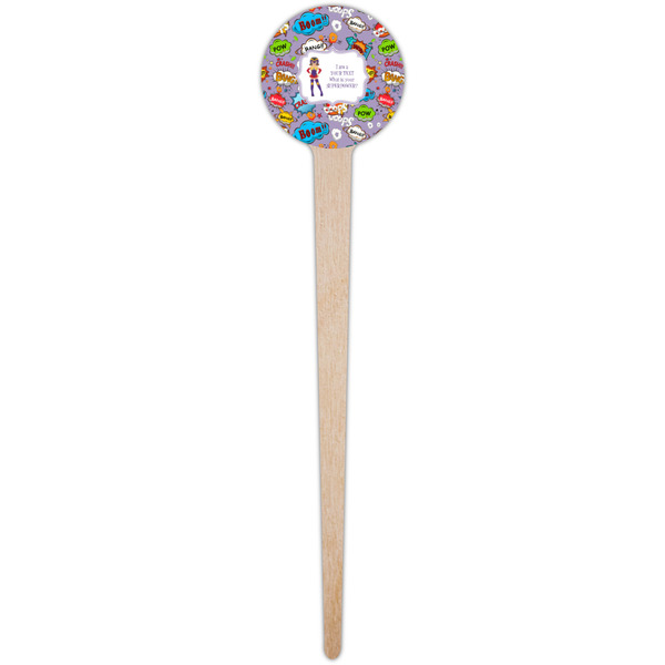 What is your Superpower Wooden 4" Food Pick - Round - Single Pick