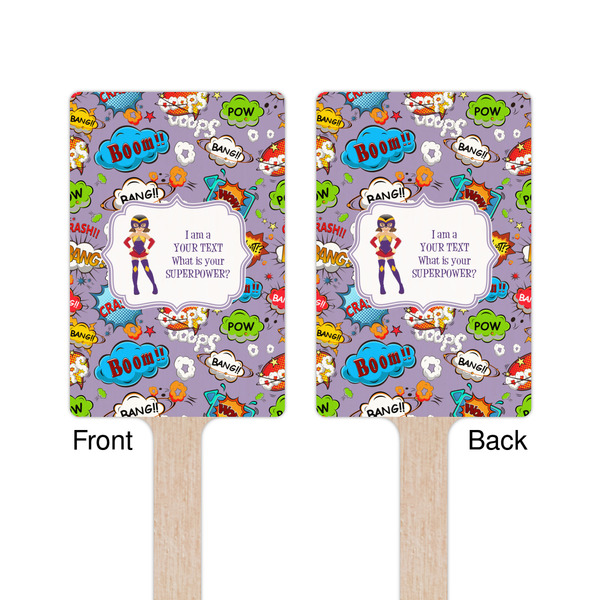 What is your Superpower Wooden 6.25" Stir Stick - Rectangular - Double Sided - Front & Back