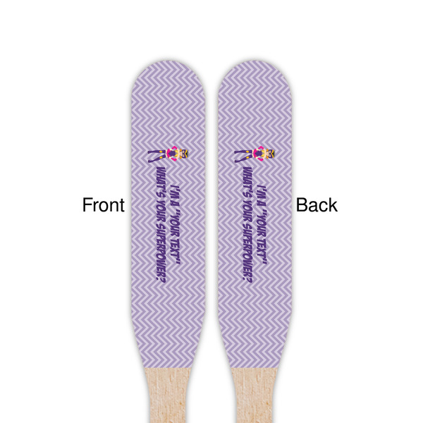 What is your Superpower Wooden Food Pick - Paddle - Double Sided - Front & Back