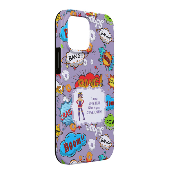 Custom What is your Superpower iPhone Case - Rubber Lined - iPhone 13 Pro Max (Personalized)