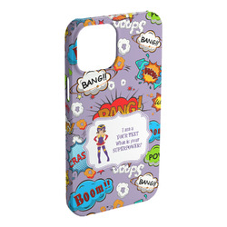 What is your Superpower iPhone Case - Plastic (Personalized)