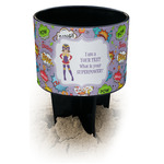 What is your Superpower Black Beach Spiker Drink Holder (Personalized)