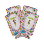 Woman Superhero Can Cooler (tall 12 oz) - Set of 4 (Personalized)