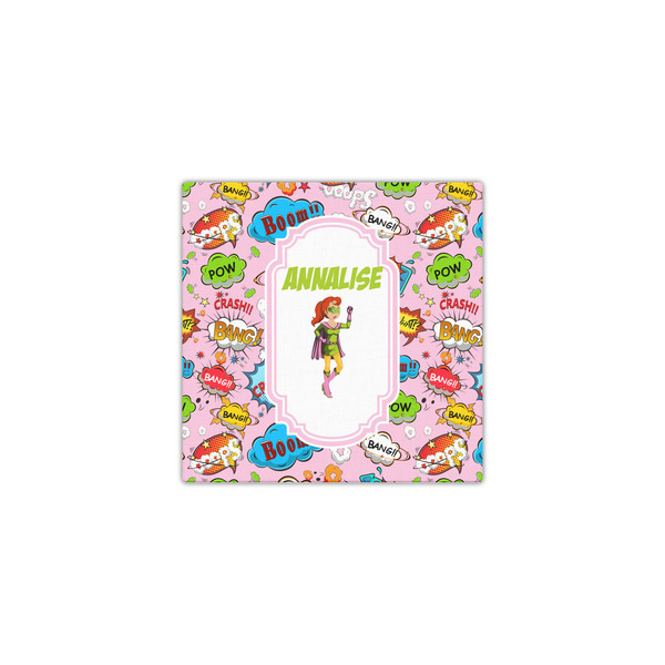Woman Superhero 12x12 - Canvas Print - Front View