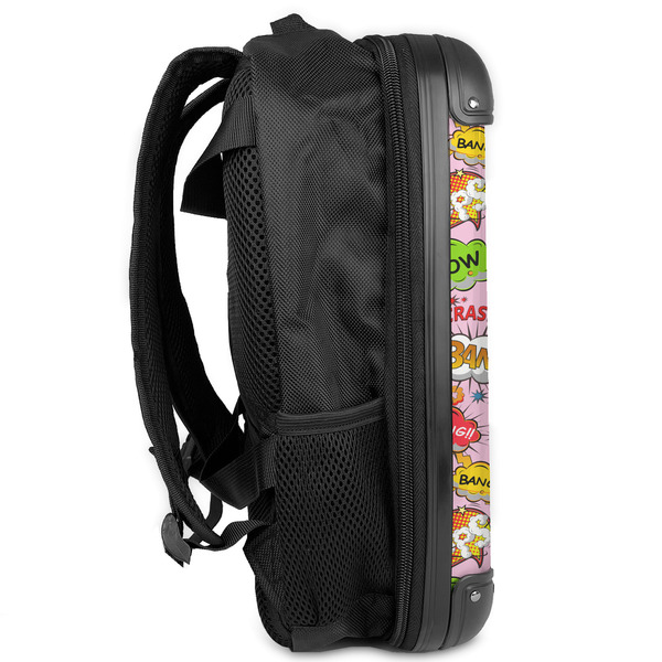 Woman Superhero 13" Hard Shell Backpacks - Side View