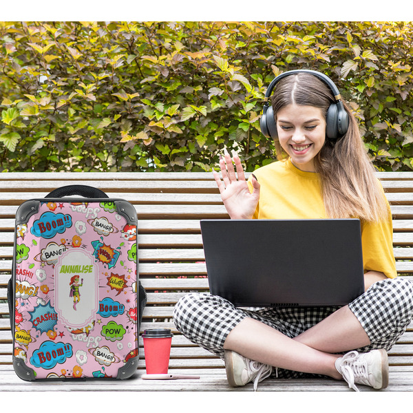 Woman Superhero 15" Backpack - LIFESTYLE