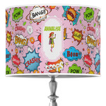 Woman Superhero Drum Lamp Shade (Personalized)