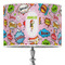 Woman Superhero 16" Drum Lampshade - ON STAND (Poly Film)