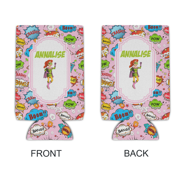 Woman Superhero 16oz Can Sleeve - APPROVAL