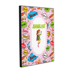 Woman Superhero Wood Prints (Personalized)