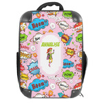 Woman Superhero Hard Shell Backpack (Personalized)