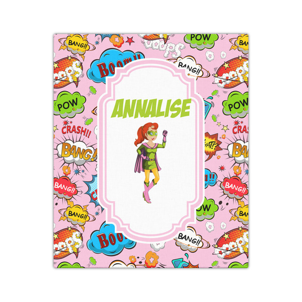 Woman Superhero 20x24 - Canvas Print - Front View