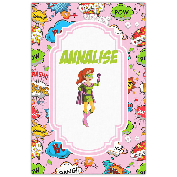 Woman Superhero 20x30 - Canvas Print - Front View