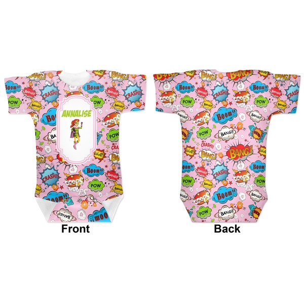 Woman Superhero Baby Bodysuit Approval