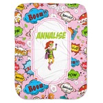 Woman Superhero Baby Swaddling Blanket (Personalized)