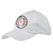 Woman Superhero Baseball Cap - White (Personalized)