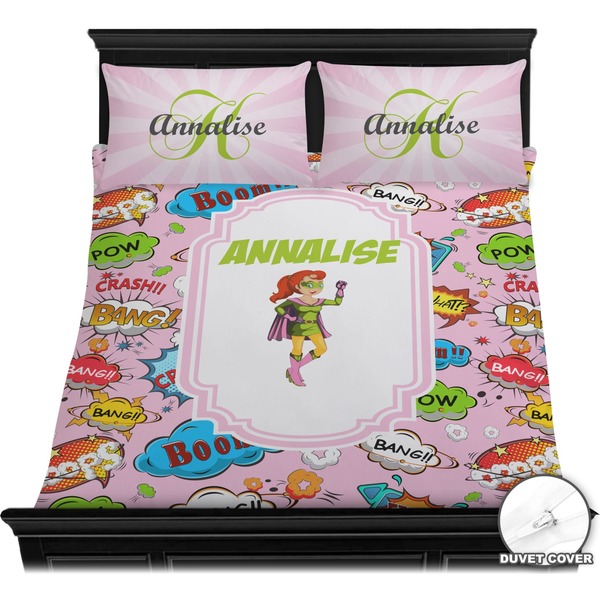 Woman Superhero Bedding Set (Queen) - Duvet