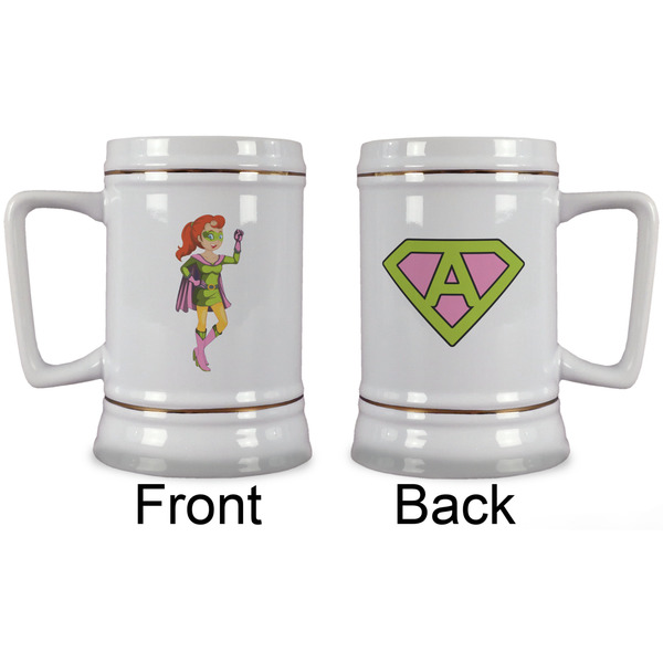 Woman Superhero Beer Stein - Approval