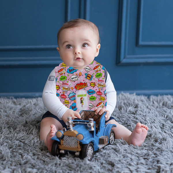 Woman Superhero Bib Lifestyle Boy