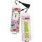 Woman Superhero Bookmark with tassel - Front and Back