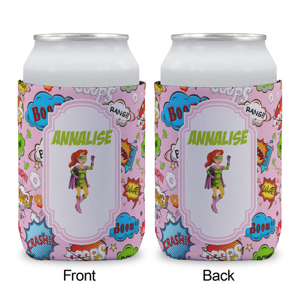 Woman Superhero Can Sleeve - APPROVAL (single)