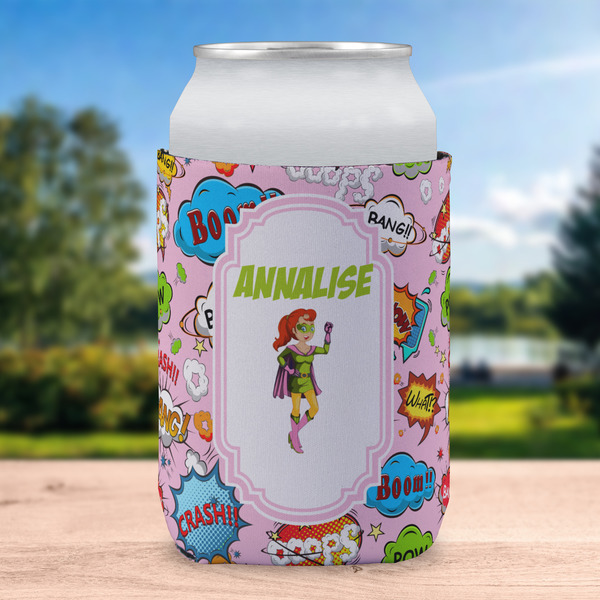 Woman Superhero Can Sleeve - LIFESTYLE (single)